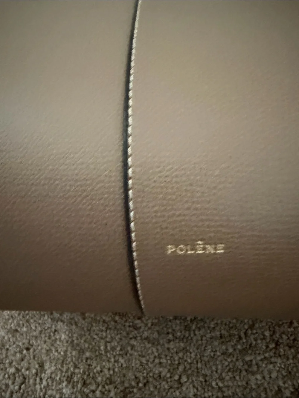 Polene Cyme tote in taupe